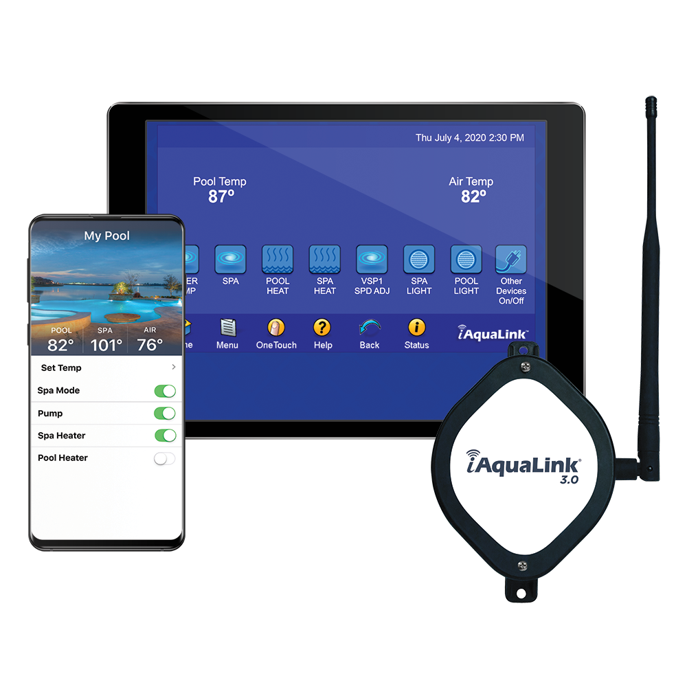 Jandy iAquaLink pool and spa automation control equipment