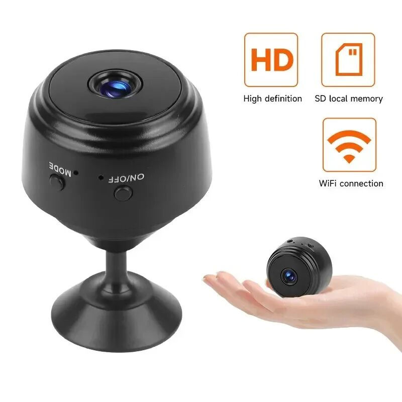Thumbnail: Smart Home Safety Wireless Security A9 HD Wifi Monitor Surveillance Cameras with
