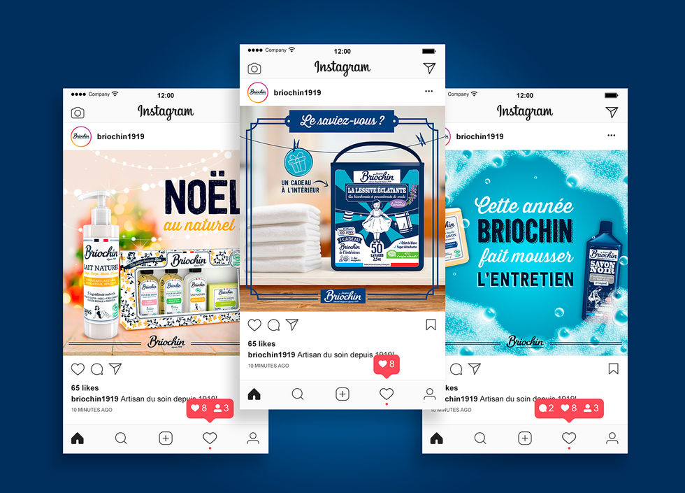 Des produits du quotidien simples, efficaces et naturels, fabriqués en France.
Emailing - Communication - Réseaux sociaux