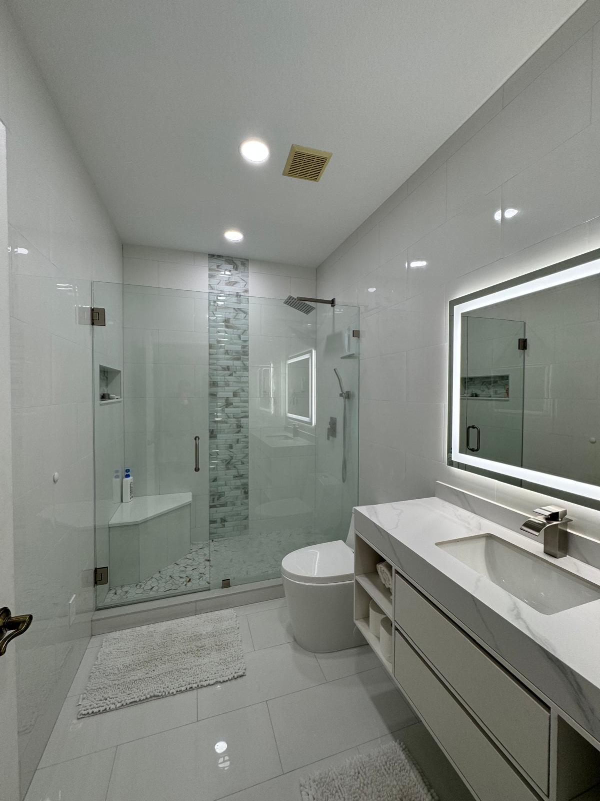 Precision Tile Flooring project