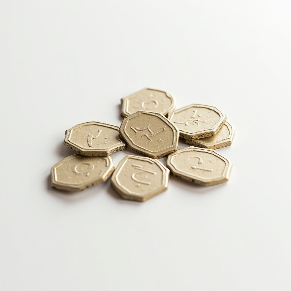 Ticket Stub Token Set