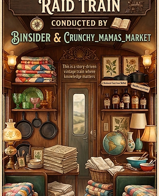 Vintage Curator Raid Train