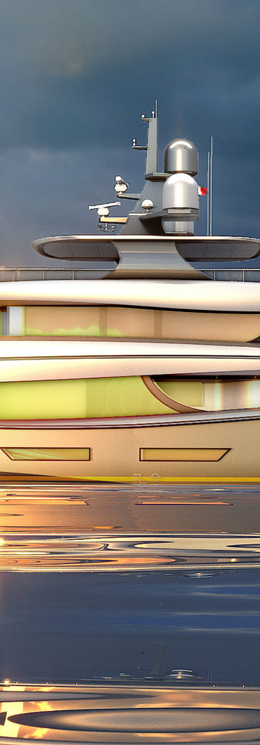 M51 concepts 40M Yacht Concept design