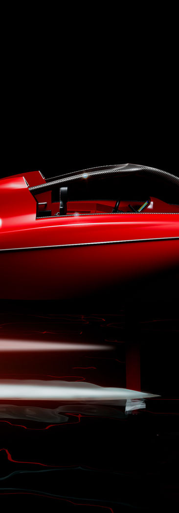 F1 Foil Boat Formula 1 Ferrari 