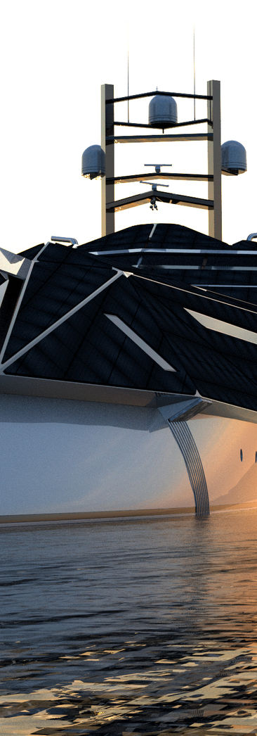 Yacht Solar Express M51 Yacht Design. Superyacht Design by Anthony Glasson