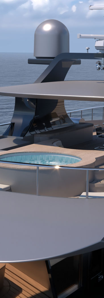 M51 concepts 40M Yacht Concept design