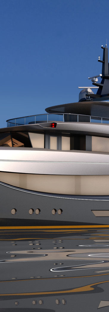M51 concepts 40M Yacht Concept design