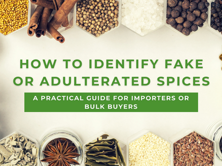 How to Identify Fake or Adulterated Spices