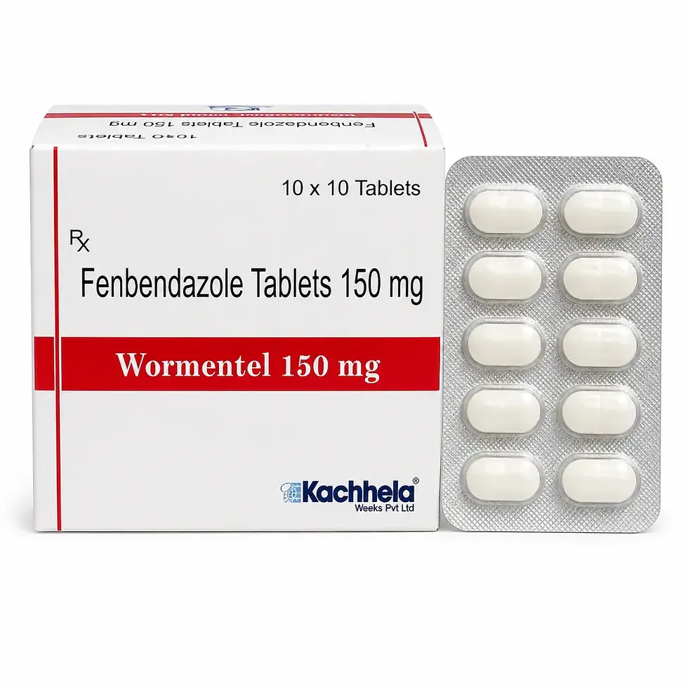 Fenbendazole 150mg (Wormentel)