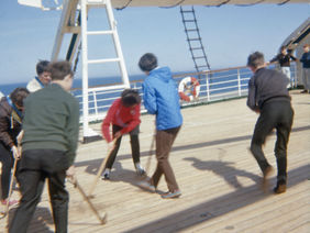 Lochwinnoch School cruise on the Dunera