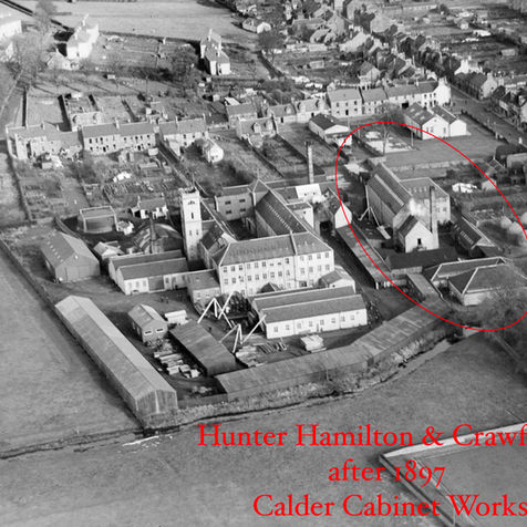 Hunter Hamilton and Crawford cabinet works in Lochwinnoch