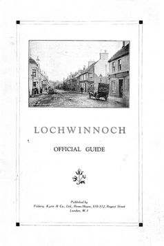 A pamphlet all about Lochwinnoch
