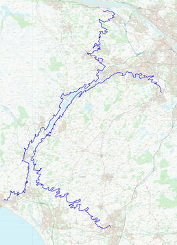Details of how Lochwinnoch used to be on an island in the Clyde estuary