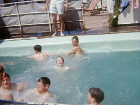 Lochwinnoch School cruise on the Dunera