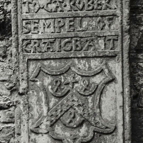 Headstone of Gabriel Semple