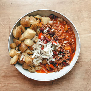 CHILI CON/SIN CARNE
