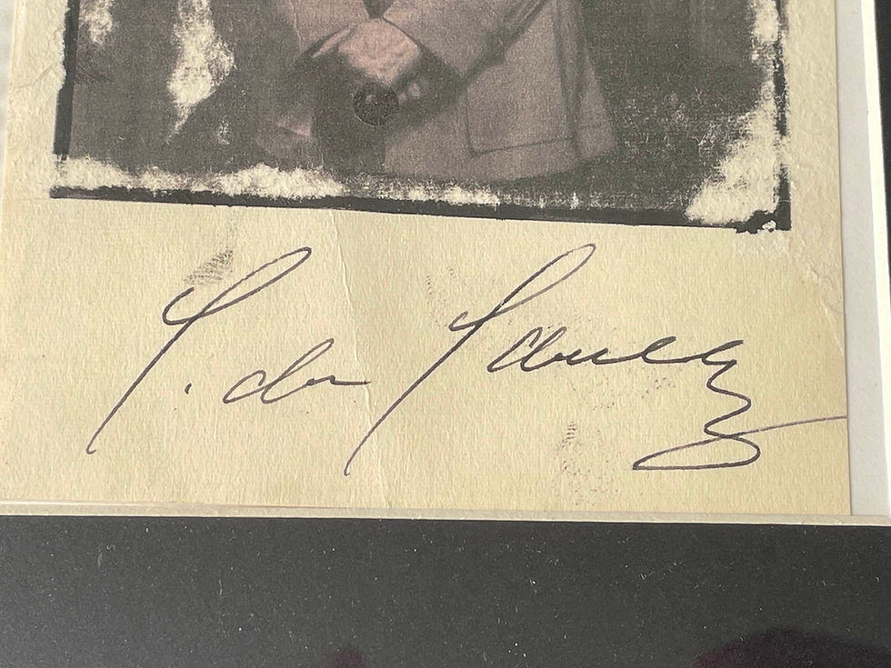 Thumbnail: Charles De Gaulles WW2 French General Signed Vintage Photograph