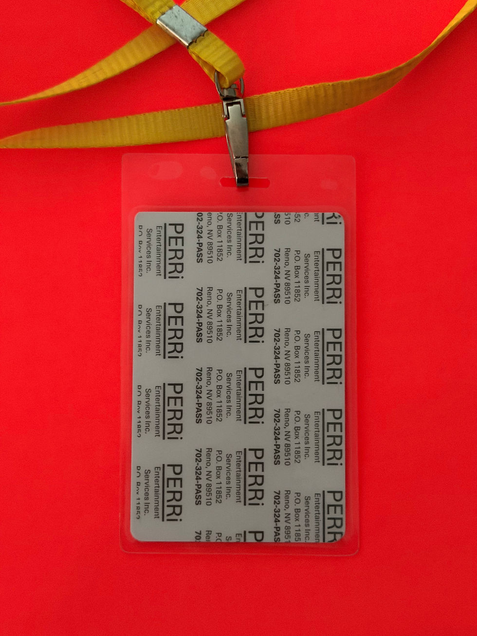 Thumbnail: Nirvana 1993 In Utero VIP Pass Signed Kurt Cobain Krist Novoselic Pat Smear Auto