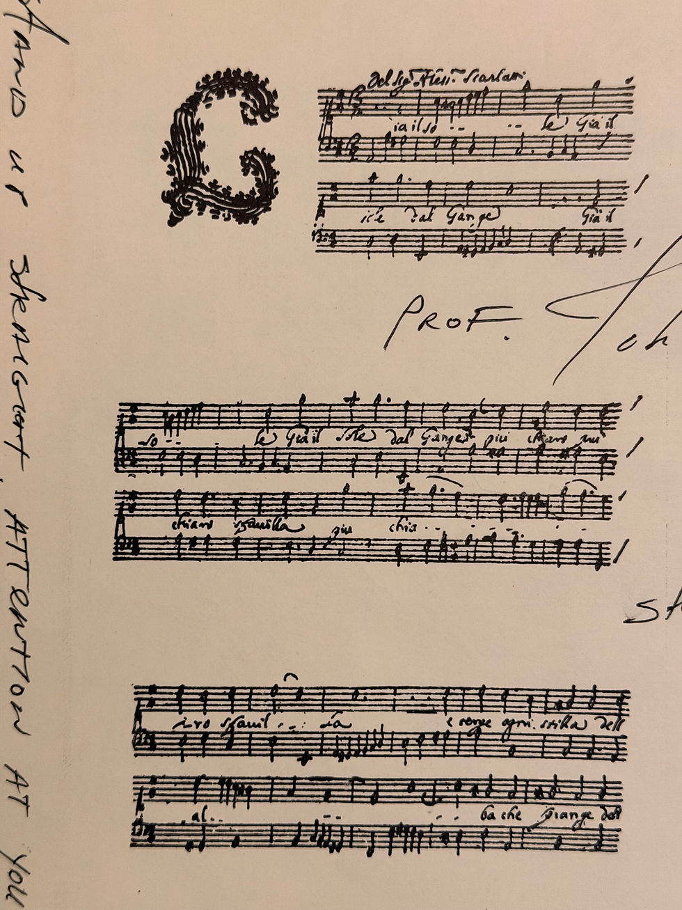 Thumbnail: John Williams Signed Juilliard Sheet Music with Annotated Musical Autograph