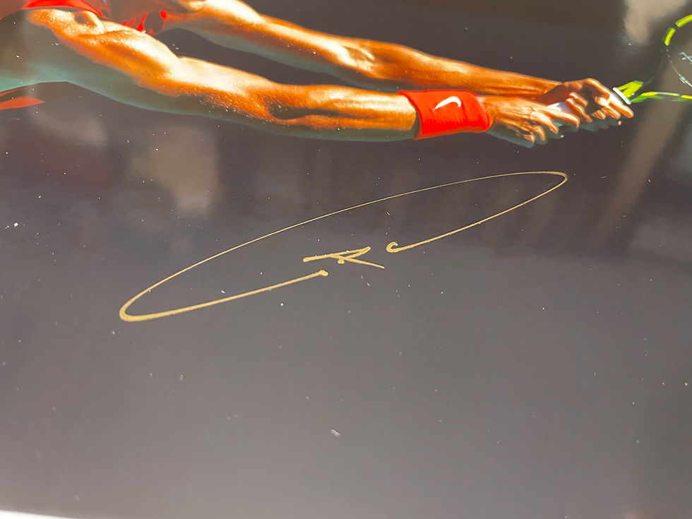 Thumbnail: Carlos Alcaraz Signed 8" x 10" Photo Tennis Champion Autograph