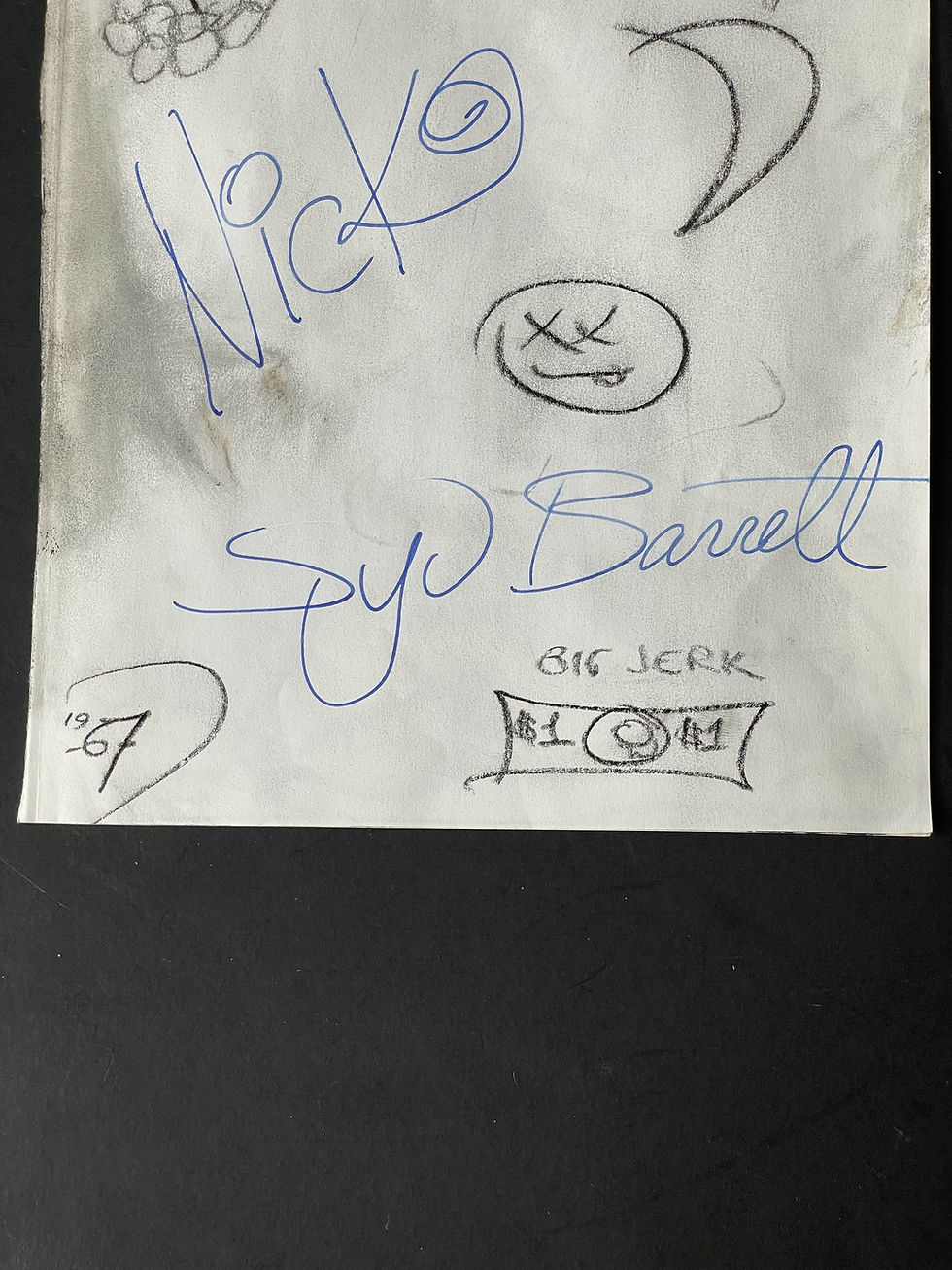 Thumbnail: Pink Floyd Signed 1967 Saville Theater Music Festival Original Poster Artwork