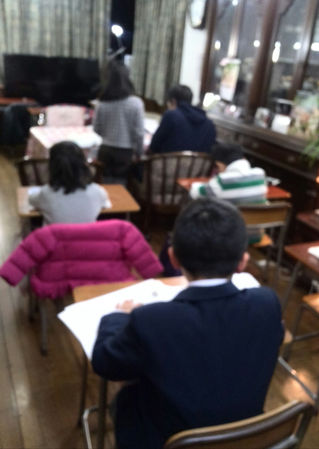 年長の生徒さんが桐蔭小に満点で合格！