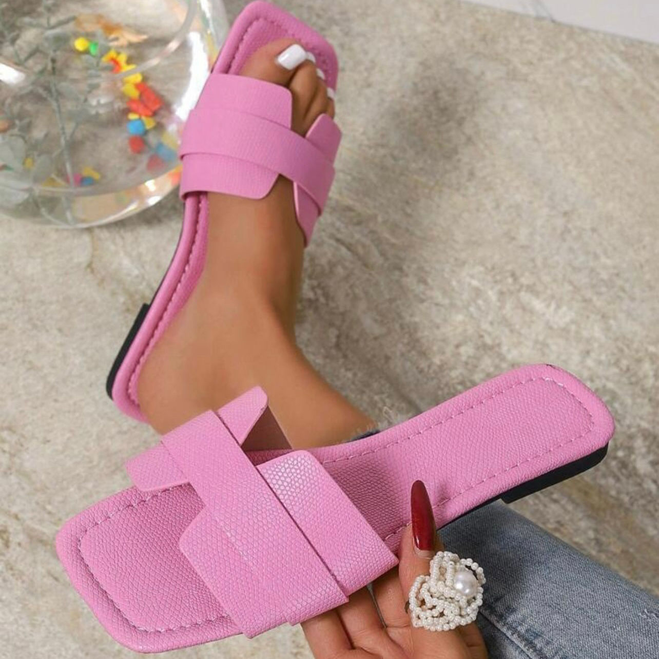 PINK MULES