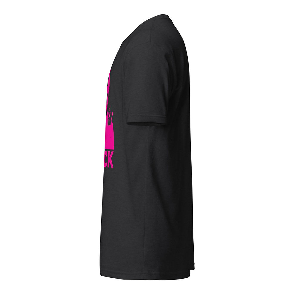 Thumbnail: "BLOCK" unisex Fitted T-Shirt - Next Level 6210 (black and white)