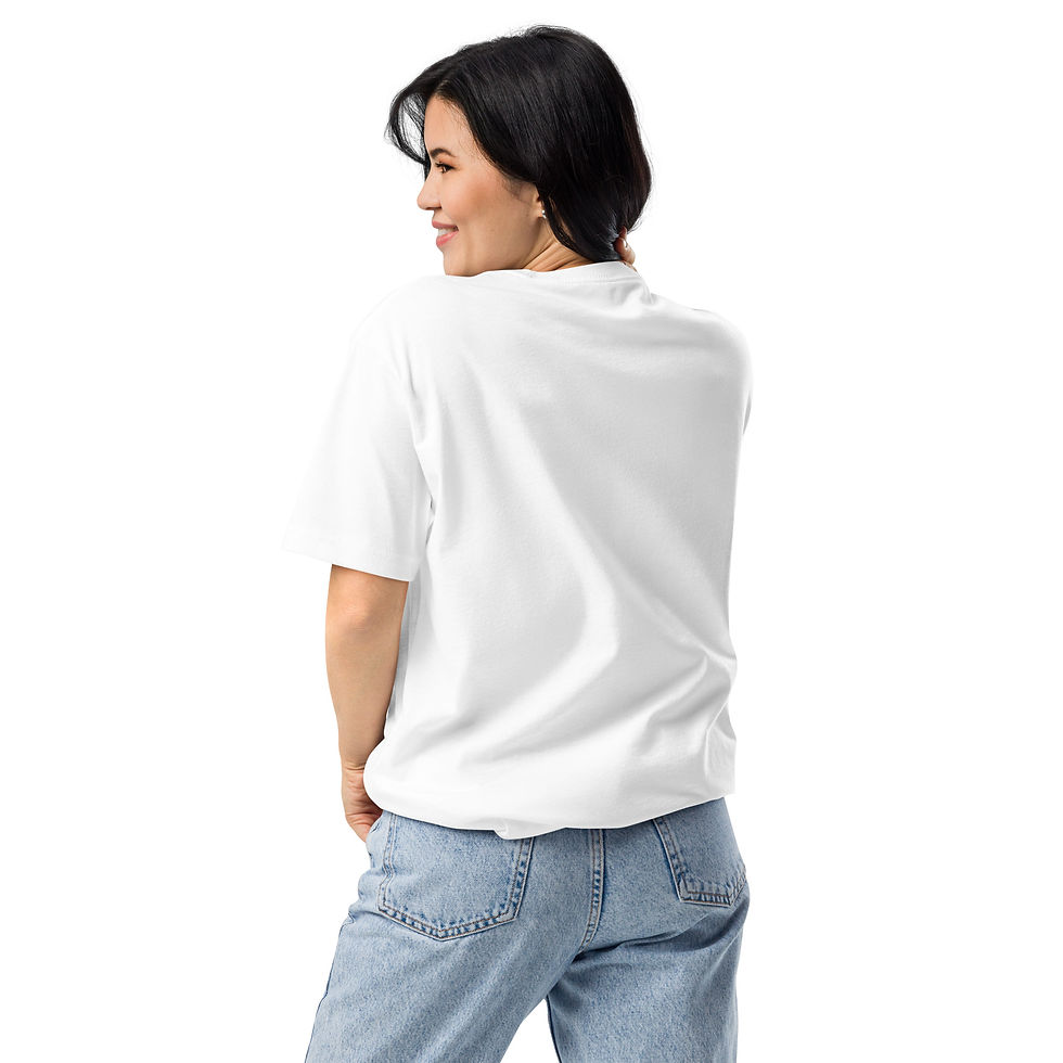 Thumbnail: "KHEY" unisex Fitted T-Shirt - Next Level 6210 (black and white)