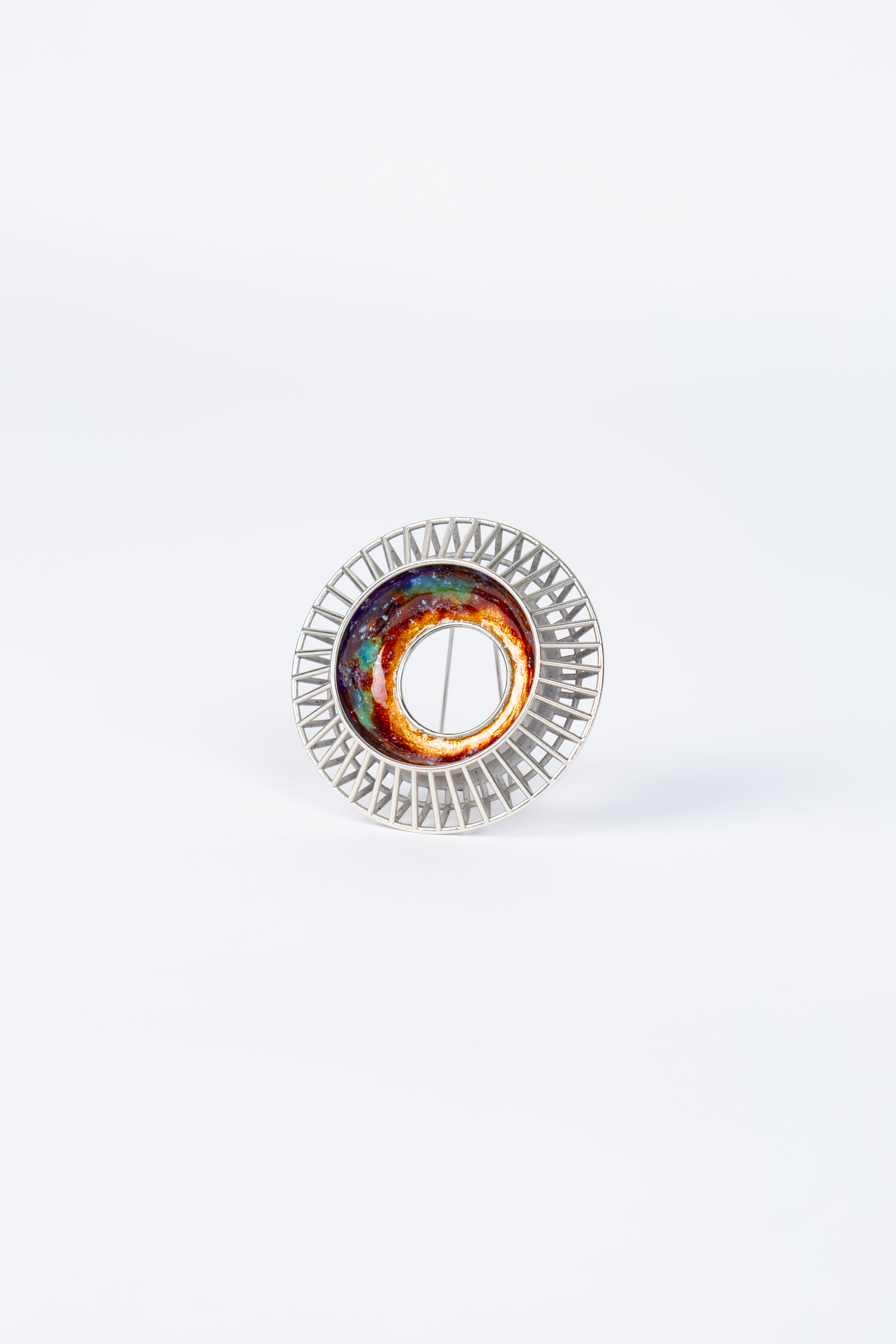 BACKGROUND RADIATION BROOCH