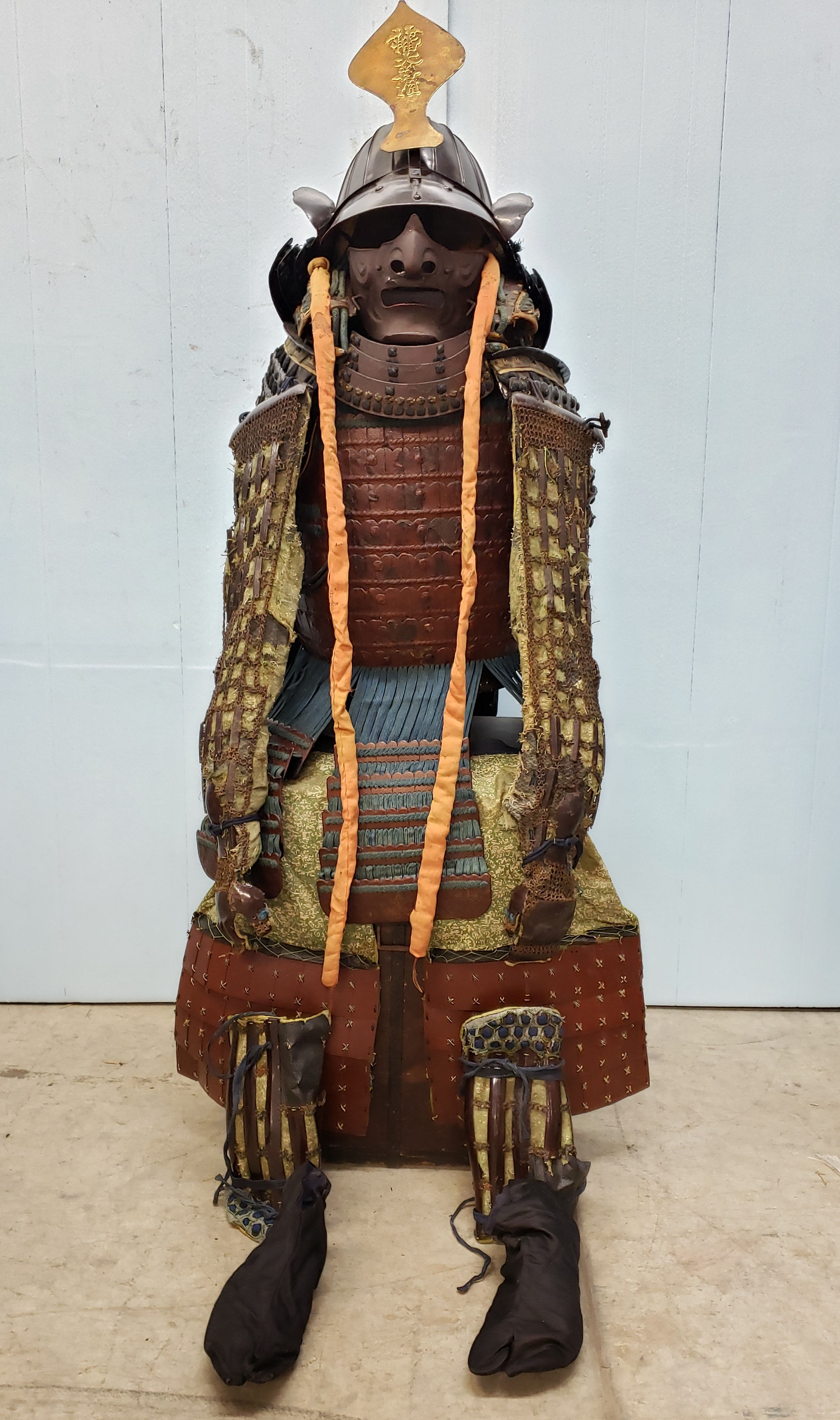 #1093 - Tokugawa Edo Period Samauri Armor Set with Box