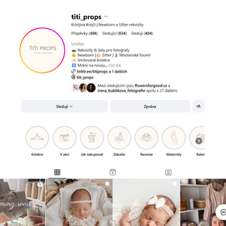 fotograf Brno – newborn oblečení a doplňky od TITI Props, přírodní materiály pro focení miminek