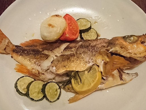 美味通信：メバルでグリル焼き