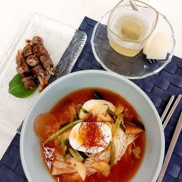 8月わかりやすい韓国料理講座ありました