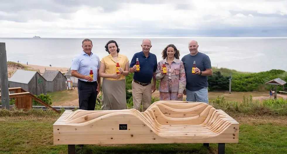 Tourism PEI's New "Literary Trail" Benches Invite Readers to Experience the Island.
