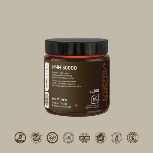 ＮＭＮ3000 NMN 30000 - 60 Capsules [99.9% purity - Made in Canada]
