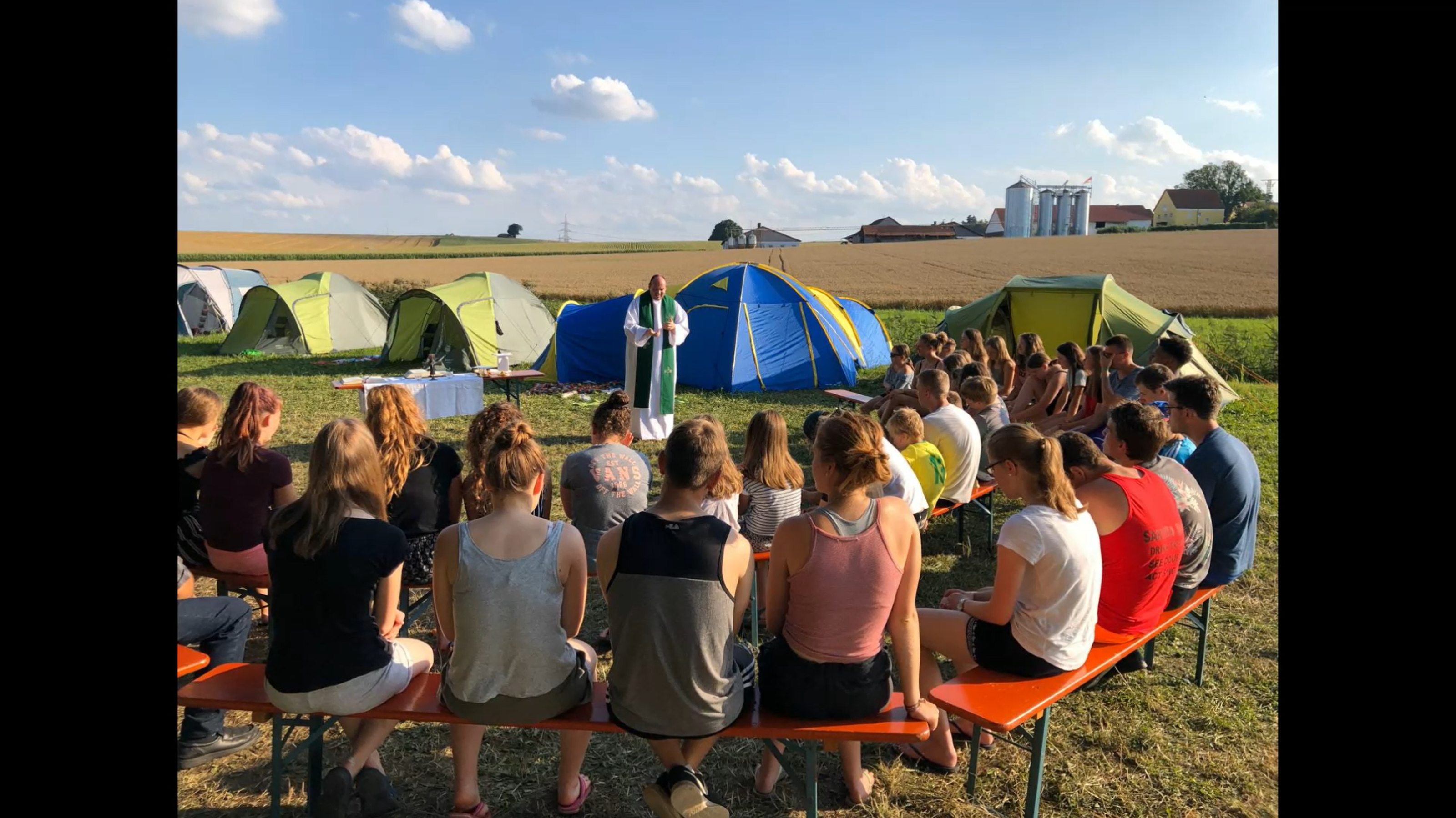 2019 - Gottesdienst im Zeltlager