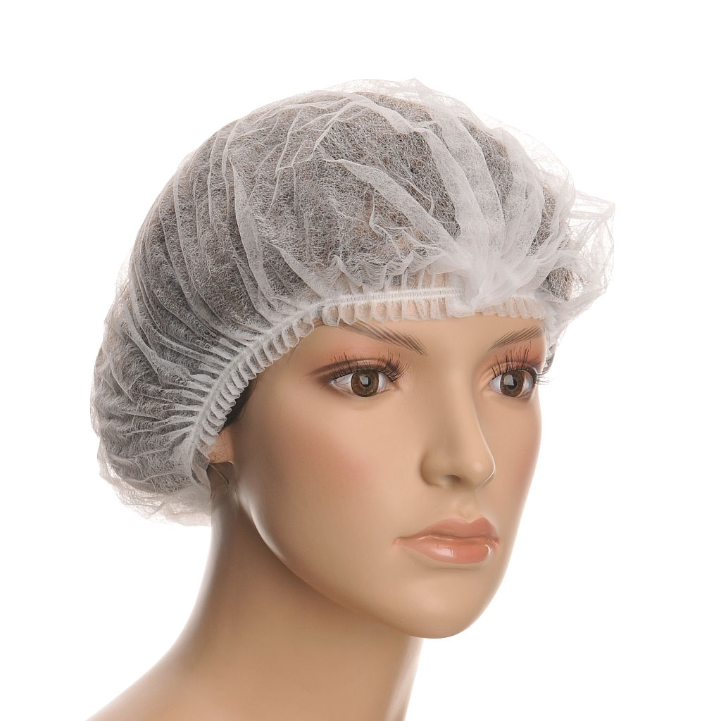 Vienreizlietojamās cepures non-woven, 100 gab.
