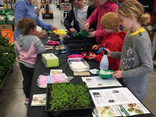 Children and Microgreens!