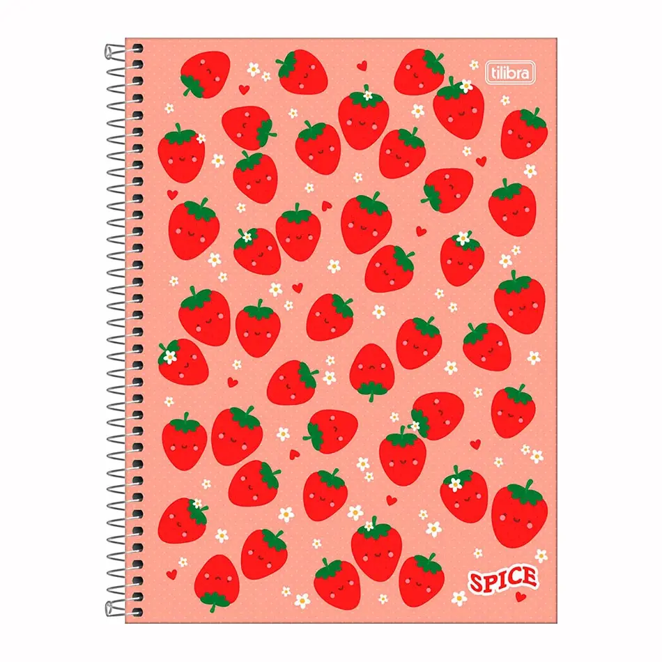 Miniatura: Caderno 1 matéria Capa dura Spice 80 folhas - Tilibra