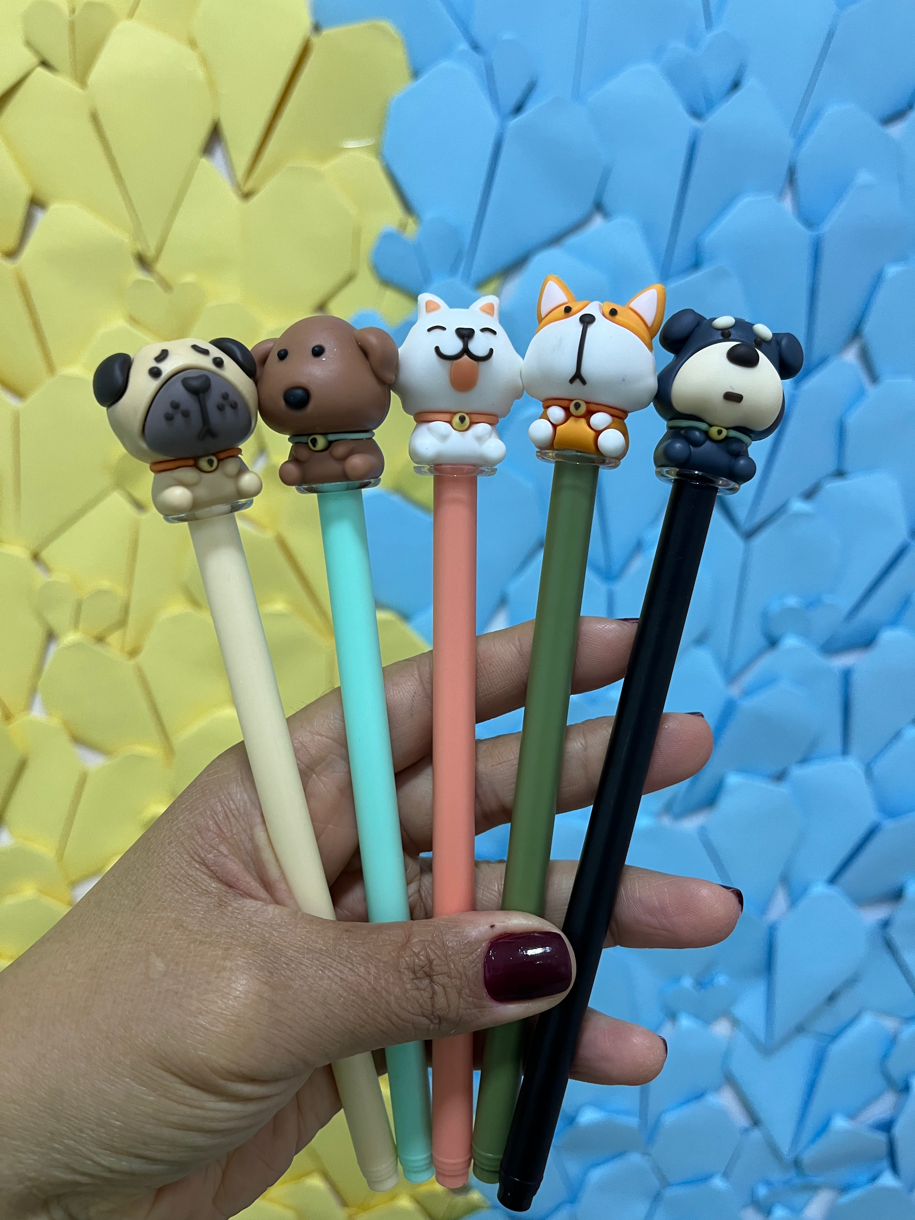 Caneta em Gel Cachorrinhos