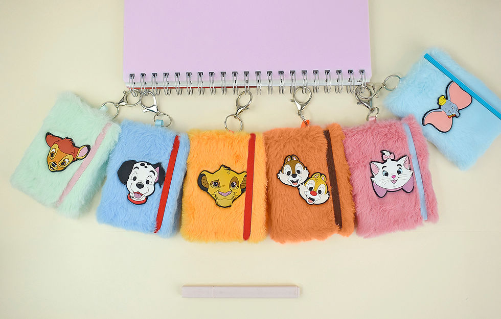 Miniatura: Caderno Mini Fluffy Disney Clássicos - DAC Sortido