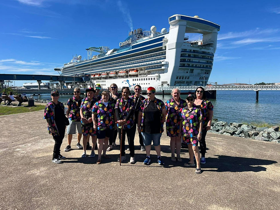 Lesbians over 45 years NZ cruise