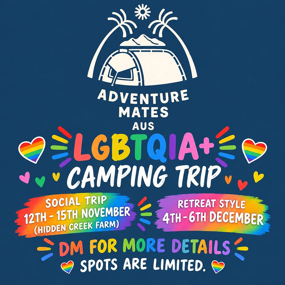 LGBTQIA+ CAMPING GETAWAY (Social Camp)