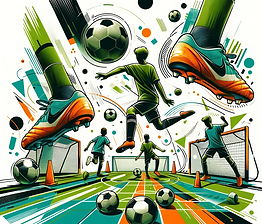 DALL·E 2023-12-06 18.33.04 - A stylized and abstract illustration of a co-ed futsal traini