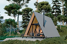 DURASA Home - 32m² - D-Innove - Construções Modulares - Arquitetura Modular - Chalé Modula