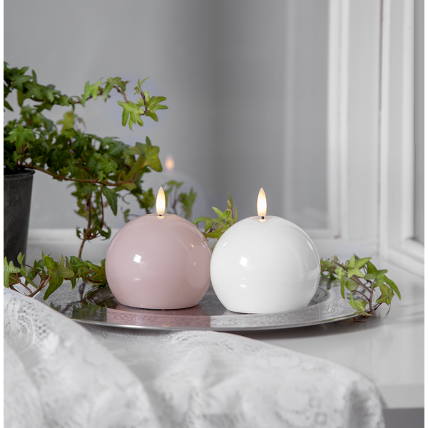 Miniatyrbild: LED Klotljus Flamme Shine Vit