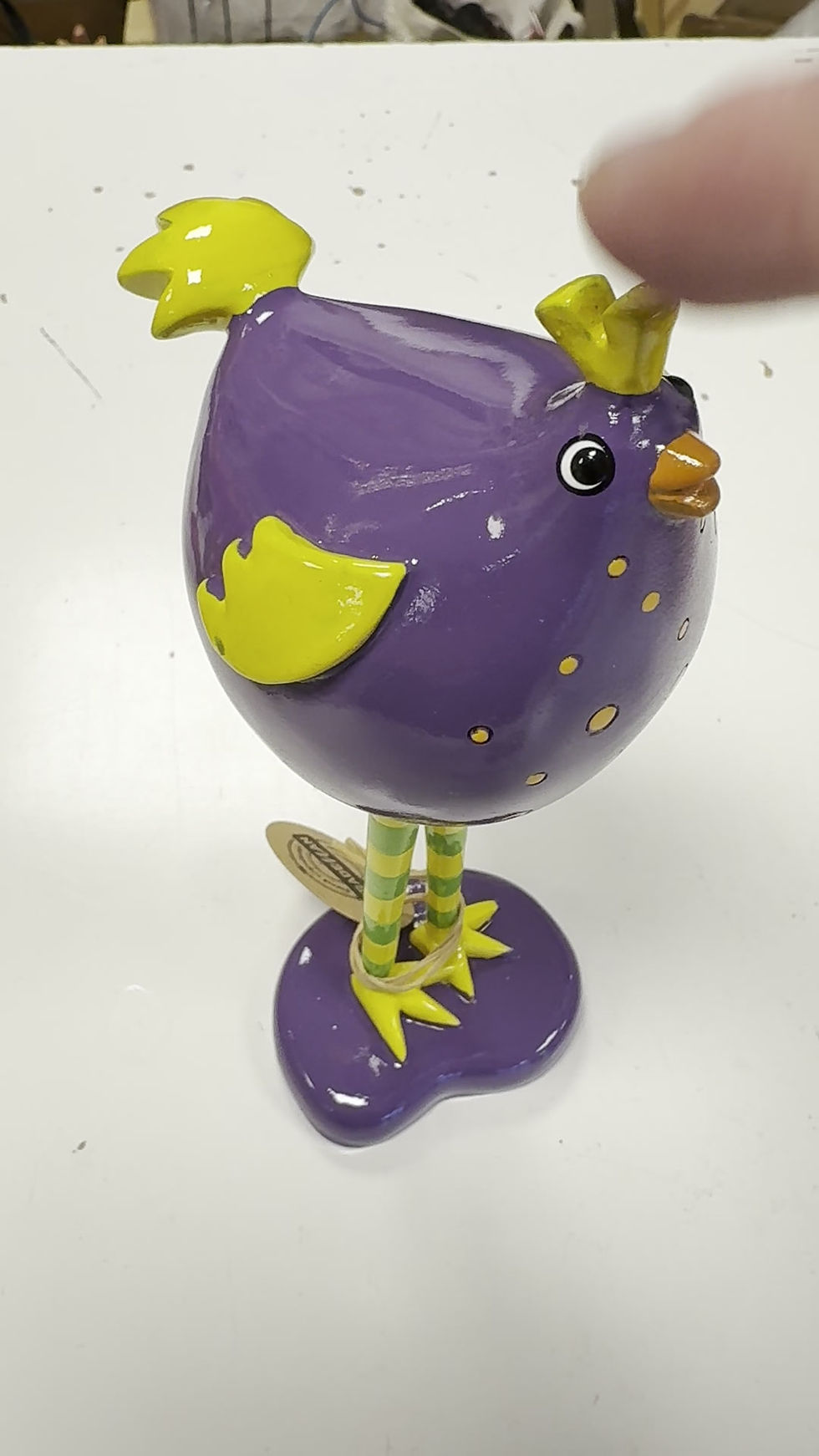 Miniatyrbild: Höna Glimt Lila