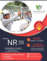 NR 2O Segurança e Saúde no Trabalho com Inflamáveis e Combustíveis  