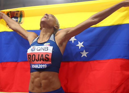 Yulimar Rojas, queda entre las finalistas al trofeo “Atleta Mundial del Año”